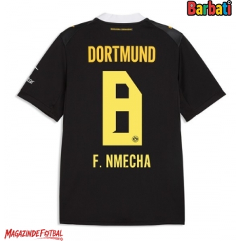 Borussia Dortmund Felix Nmecha #8 Tricou Fotbal Replică 2026-27 Barbati Deplasare